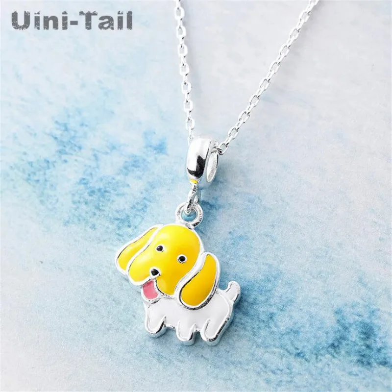 Лидер продаж новое ожерелье Uini-Tail из стерлингового серебра 925 пробы с милым