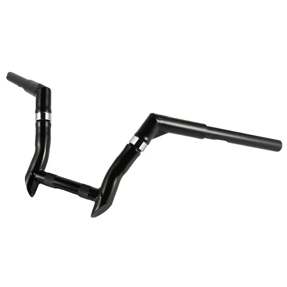 Черный 10 &quotRise 1 25&quot Руль для Harley FLS FLSS FLSTC FLSTF FLSTFB FXDB FLD Dyna Softail Custom Deluxe Night Train 00-17 |