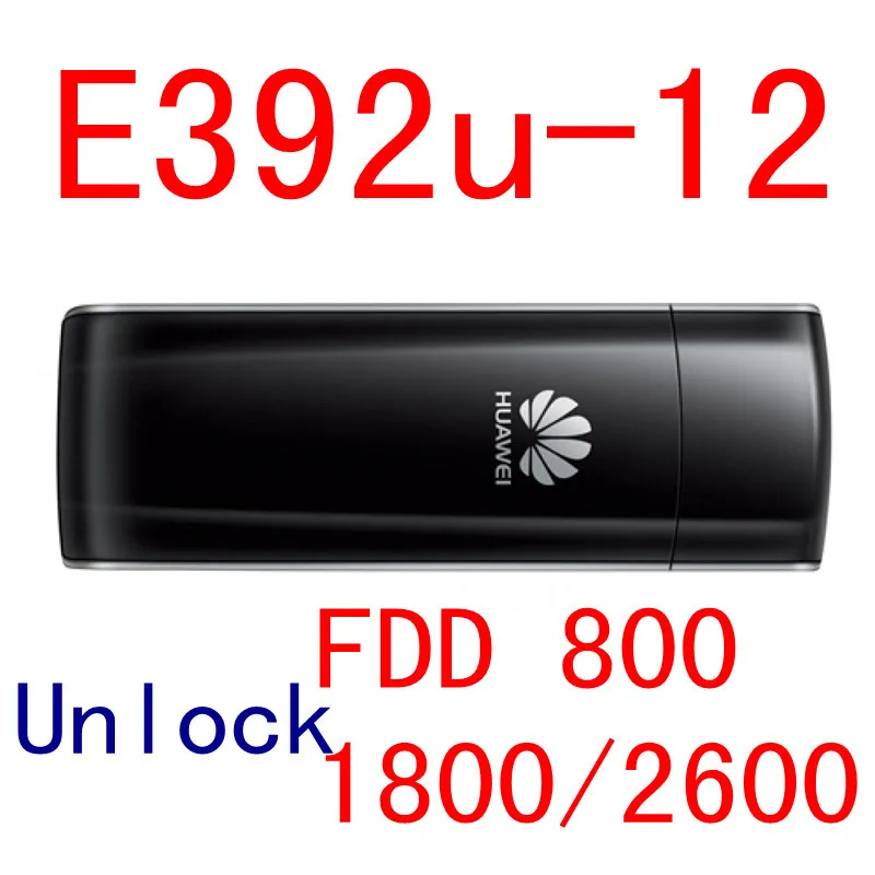 Разблокированный Huawei E392 E392U 12 4G LTE USB модем 4g lte stick 3g dongle e392u|4g usb - Цена: 11 346,04 руб.