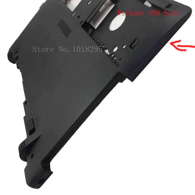 Without USB hole Новинка для ASUS X550 X550C X550VC X550V X550C нижний чехол для ноутбука 13N0-PEA1511/жесткий чехол для HDD - Цвет: Without USB hole