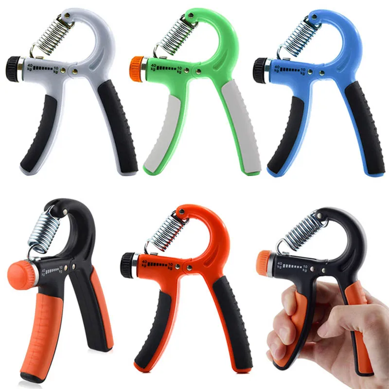 

Hand Grip Strengthener Strength Trainer Adjustable Hand Exerciser Non-slip Gripper Gym Power Fitness Wrist Forearm Arm Exerciser