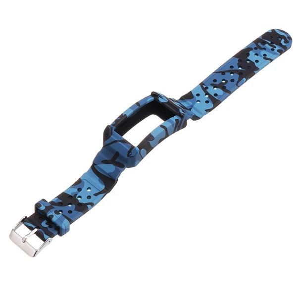 Camo Blue Силиконовый ремешок для часов, сменный ремешок для samsung gear Fit 2 SM-R360/Fit2 Pro R365, ремешок для наручных часов - Цвет: Camo Blue