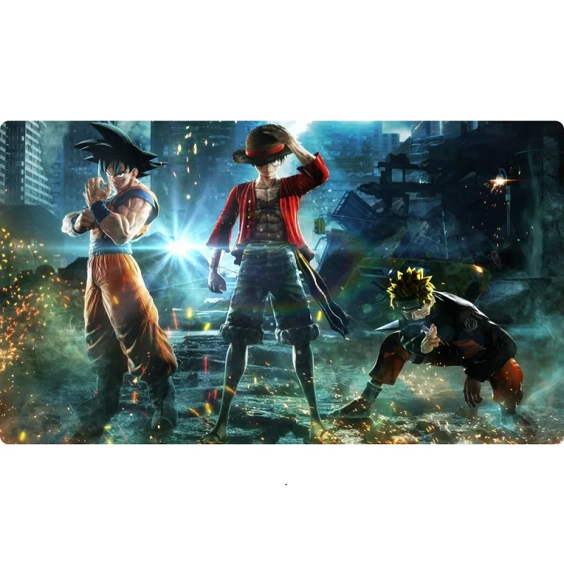 Игровой коврик для настольной игры большой резиновый игровой анимационный