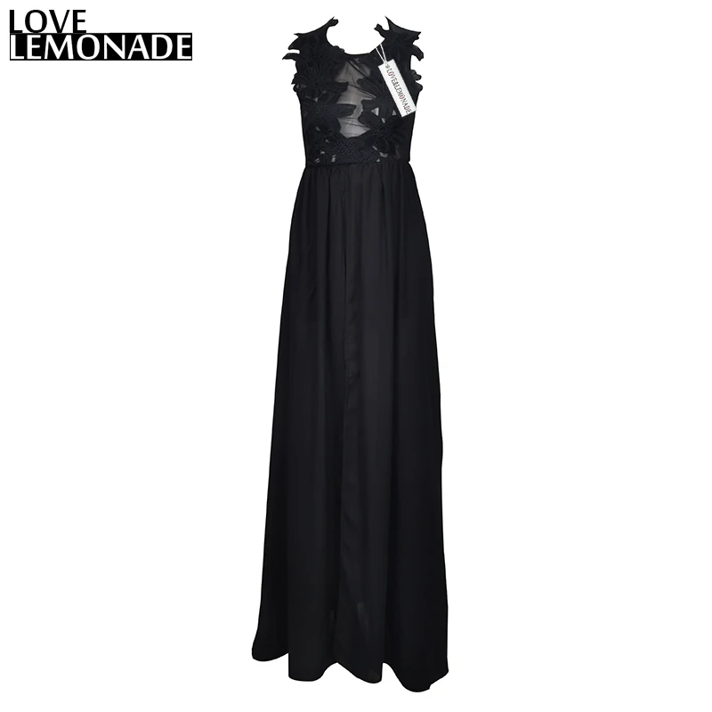 Любовь и лимонад. Перспектива кружева шить марли шифон Макси платье TB 9086 | Женская