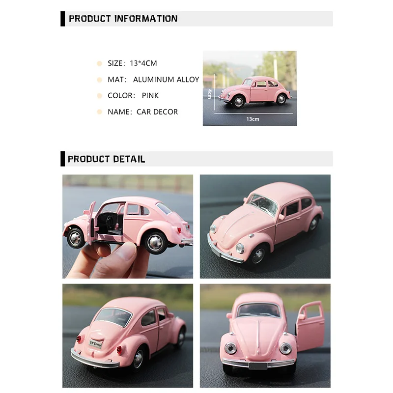 Винтажное мини украшение для игрушечной модели автомобиля креативное