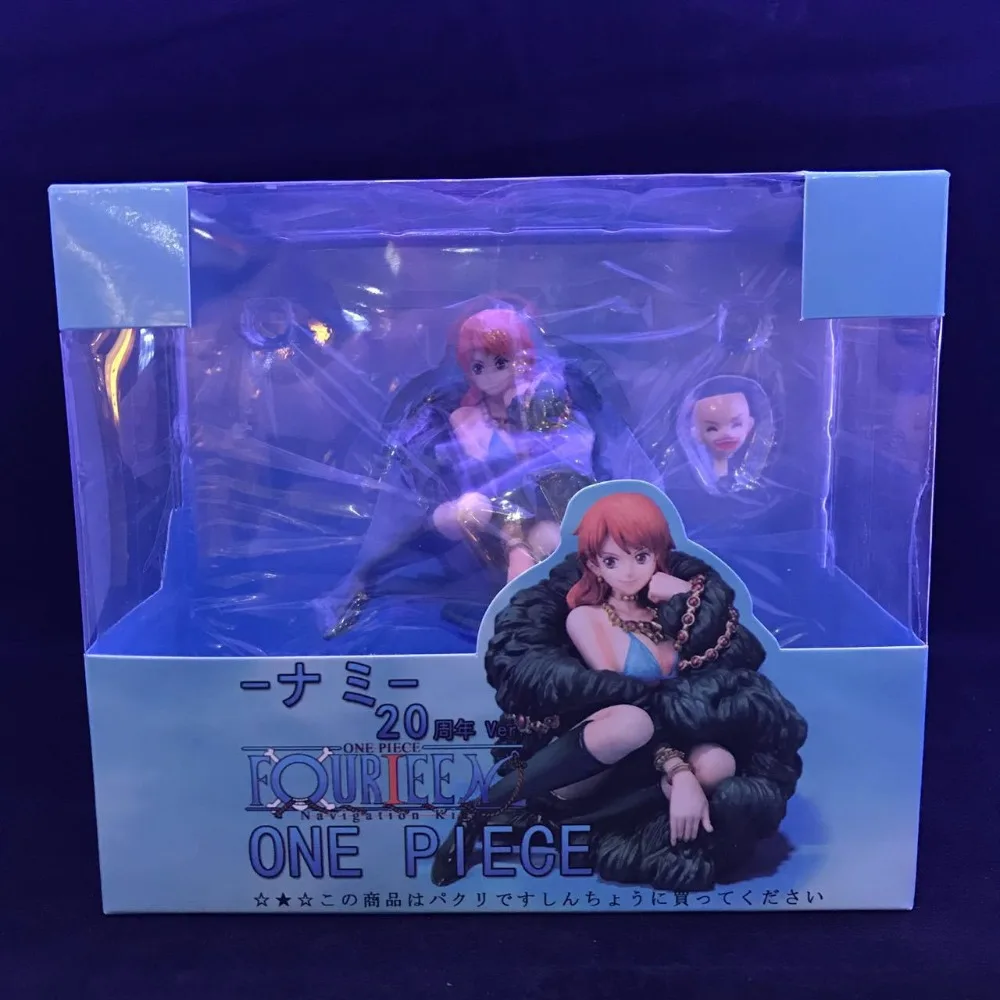 One Piece Anime 0th Anniversary Nami Sex PVC Action Figure Collectible Model Brinquedos Kids Toys Juguetes 8cm | Игрушки и хобби