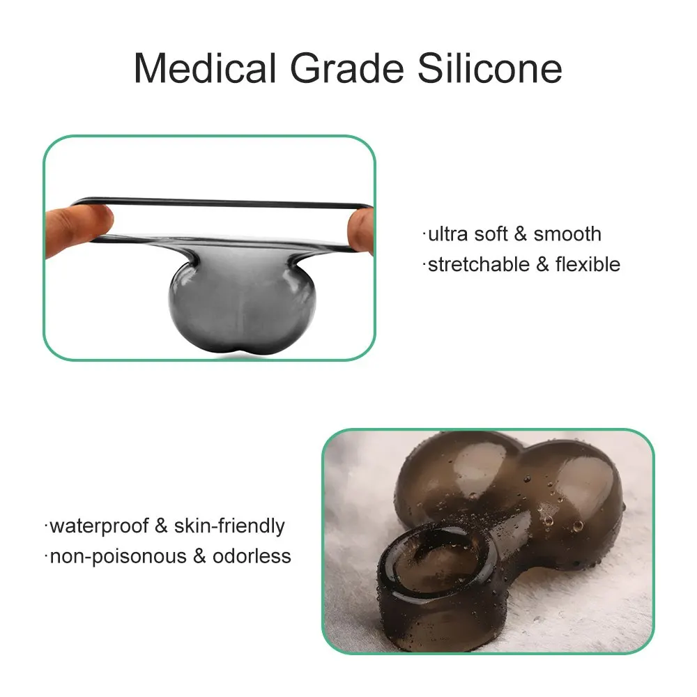 Силиконовый рукав для мошонки кольцо пениса Пояс верности задержка эякуляции