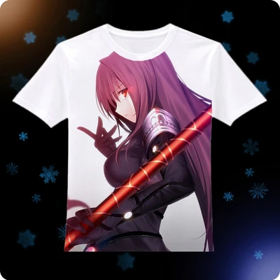 014 Fate Grand Order футболка сабля Аниме Косплей Fate Fgo футболка Повседневная Летняя мужская Okita Souji футболки с короткими рукавами - Цвет: 014