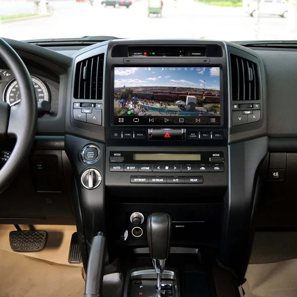 Octa Core 10 2 &quotAndroid 8 0 автомобиля gps радио плеер для Toyota Land Cruiser LC200 2008-2013 с 4 Гб