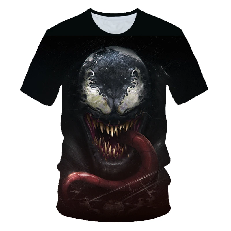 Оригинальная детская футболка с объемным принтом We Are Venom Superhero комиксов для
