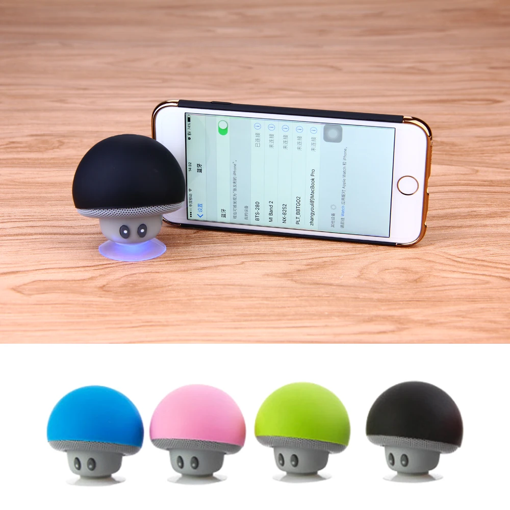 Vapeonly Гриб Мини беспроводной Bluetooth динамик MP3 музыкальный плеер водонепроницаемый