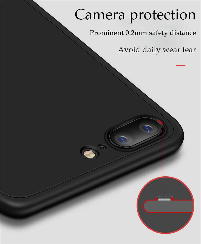 360 Полный чехол для телефона для iPhone XS Max X XR 5 5S SE 6 6S 7 8 Plus 6Plus 7Plus Мягкий силиконовый защитный чехол для iPhone XSMax