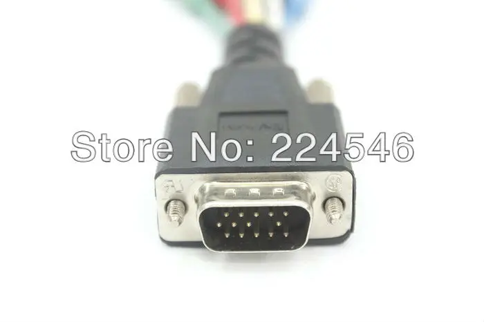 Б/у кабель SYM BNCM/0 5 26 533 01 для выключателя Extron VGA папа BNC мама футов|vga male|vga to bncvga male cable