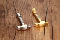 trendy 2 color hammer pendants necklaces for women charm necklace men punk jewelry 2020 free shipping