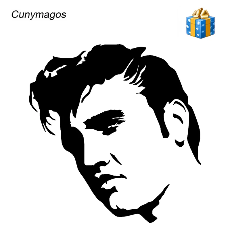 Модные наклейки Elvis Presley виниловые для стайлинга автомобиля водонепроницаемые