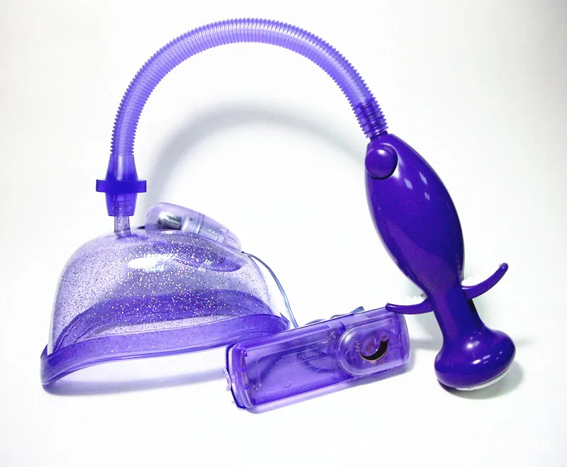 Электрический вибратор с вакуумной присоской для клитора насос влагалища