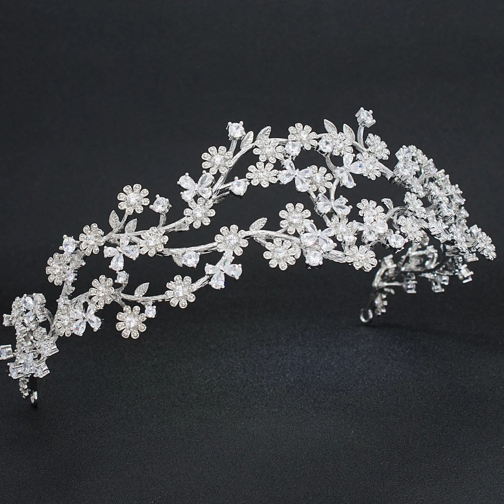 Круглая повязка на голову с ромашками для свадьбы TGH001 модные украшения волос