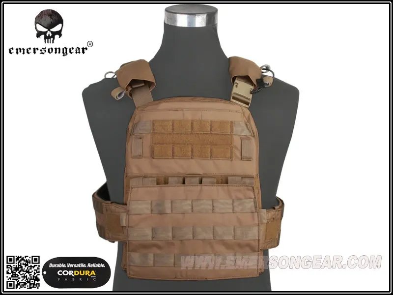 

EMERSON Adaptive Vest Heavy Version Airsoft Tactical AVS Vest Coyote Brown EM7397CB