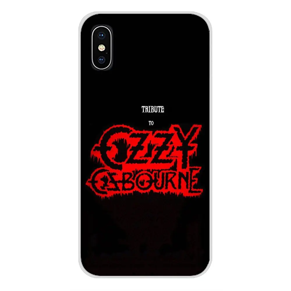 Чехлы для телефонов Xiaomi Redmi 4A S2 Note 3 3S 4 4X 5 Plus 6 7 6A Pro Pocophone F1 аксессуары чехлы rock band Ozzy