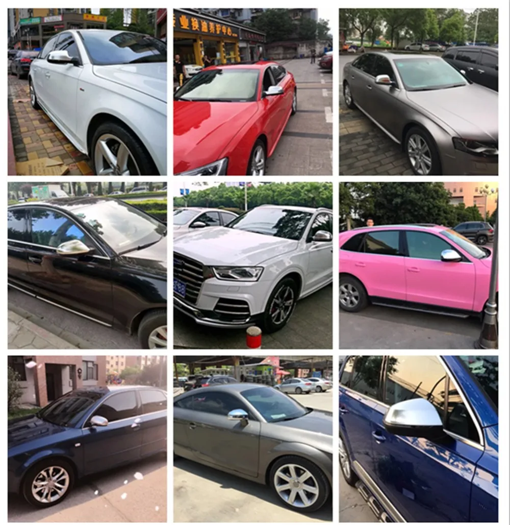 1 пара матовых защитных чехлов для автомобильного зеркала заднего вида