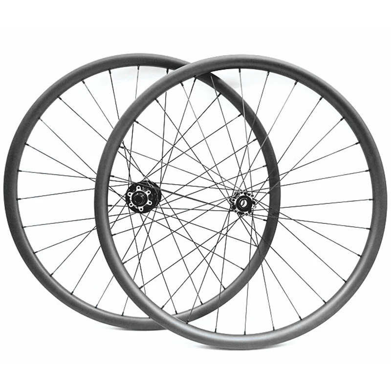 27 мм бескамерные карбоновые колеса 29er Углеродные mtb передние 100x15 задние 148x12
