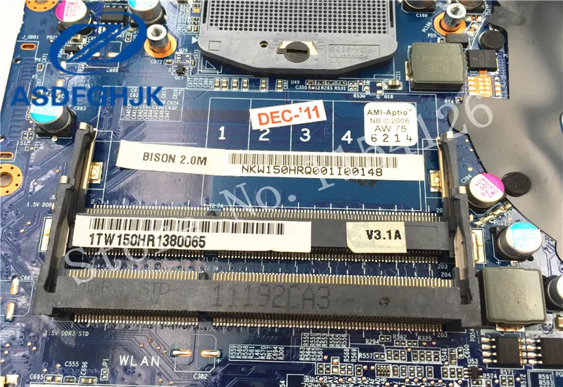 Материнская плата для ноутбука Hasee рейтеон CLEVO W150HR материнская 6 71 W15H0 D03A DDR3