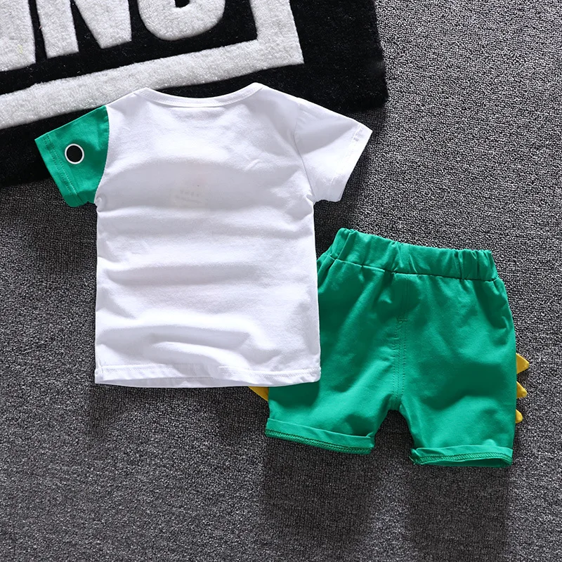 Горячая распродажа! Комплект летней детской одежды топ + шорты = комплект из 2