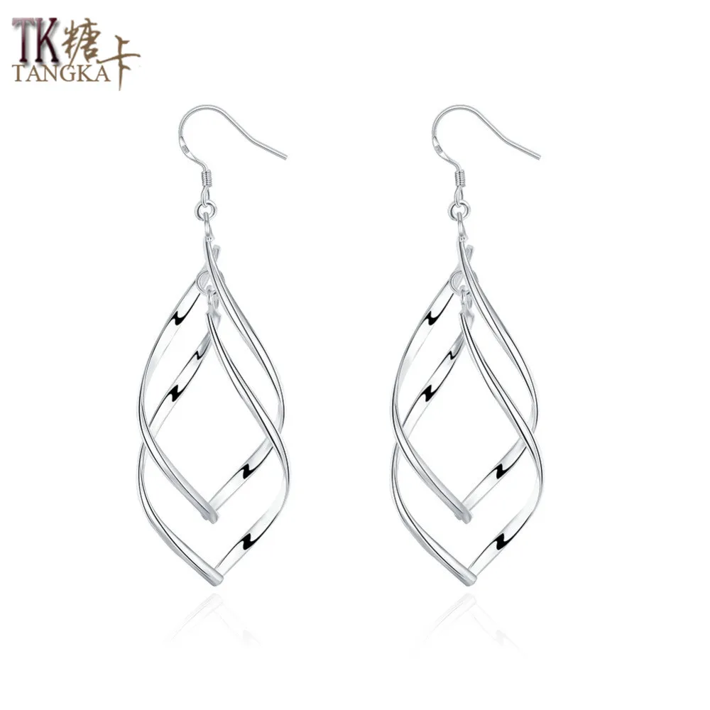 TANGKA bursts of Europe and the United States creative earrings women's jewelry fashion wild style female quality sales | Украшения и