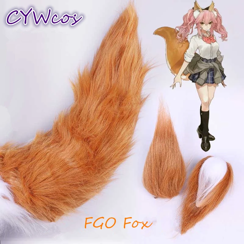 

Fate/Grand Order FGO Tamamo no Mae Mythical White-faced Golden Hair Fox Cosplay Costume Woman Sexy Uniforms Clothing