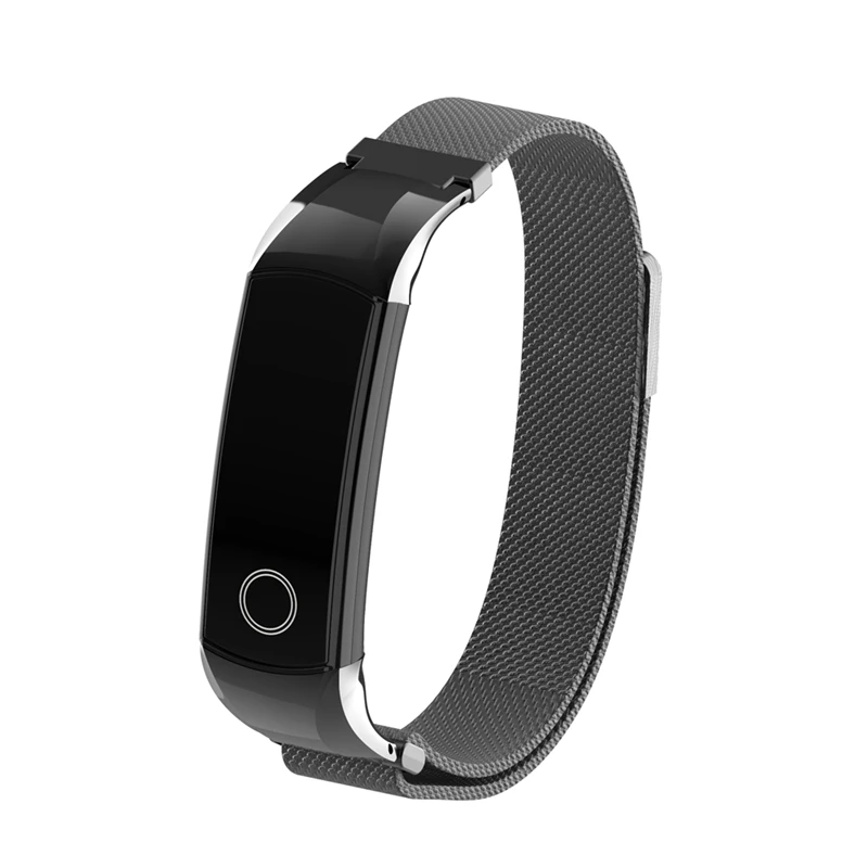 YUEDAER металлический Миланский ремешок для часов Huawei Honor Band 4 5 Магнитный металлический браслет для Honor Band 4 Band 4 аксессуары
