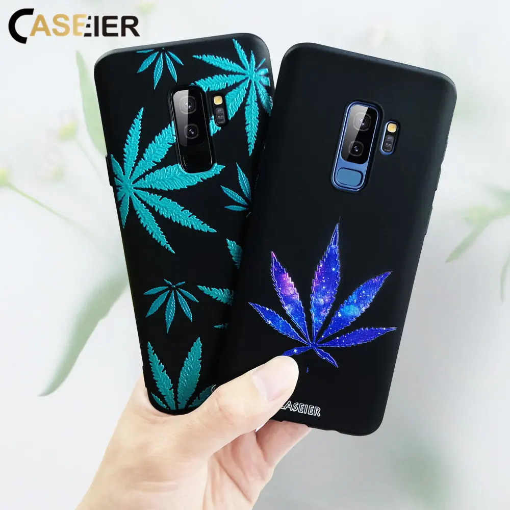 CASEIER Роскошный чехол для Samsung S9 S8 Plus Мягкий матовый телефона Galaxy Note 8 Funda Capa |