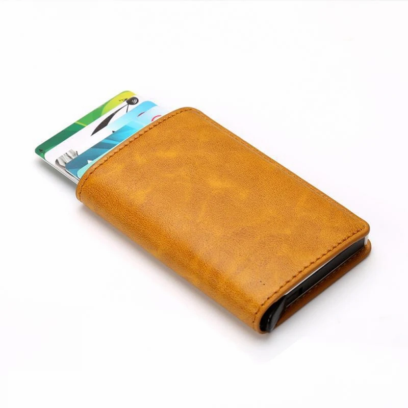 1 шт. алюминиевый сплав сумка для кредитных карт Антимагнитная банковская карта