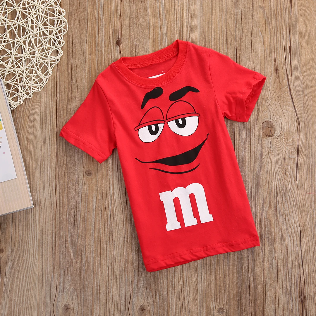 Хлопковая футболка для мальчиков с коротким рукавом на возраст 2-7 лет | Мать и