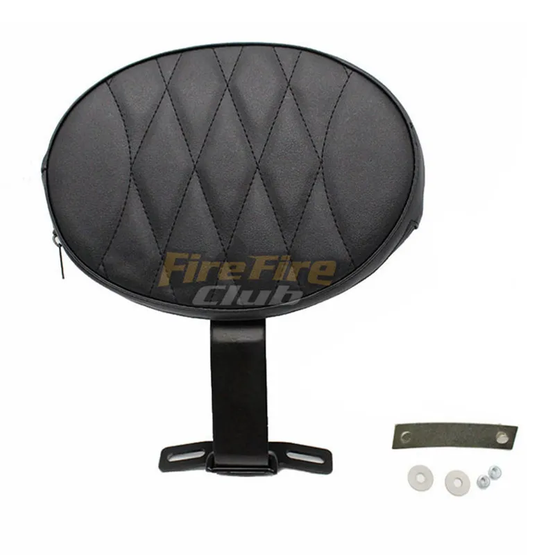 

Motorcycle Adjustable Motorcycle Plug-In Driver Rider Backrest Kit for Harley Fatboy Fat boy Softail 2007-2017