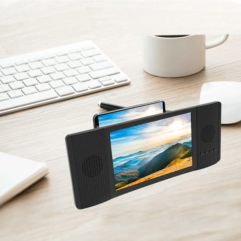 Многофункциональный Мини Bluetooth динамик с мобильным увеличитель для экрана
