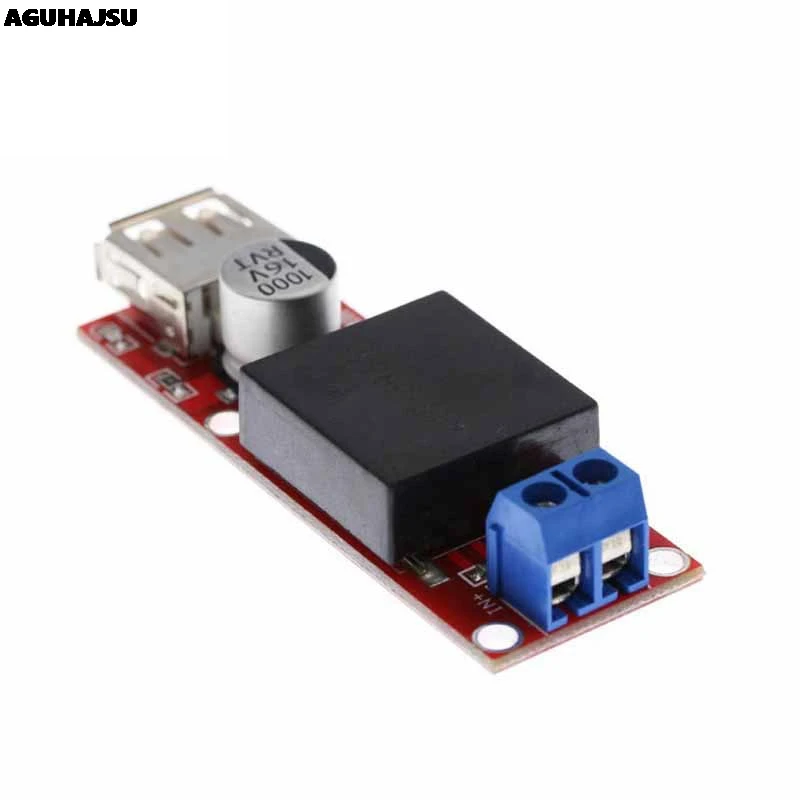 Понижающий USB-преобразователь 5 В 7-24 до 3 А модуль KIS3R33S KIS-3R33S | Электронные