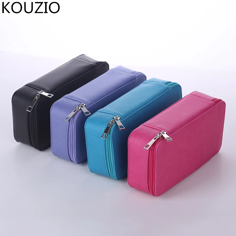 Большой пенал kalem kutusu piornik etui pennen caixa de lapis estojo kotak pensil kawaii estuche escolar Розовый Черный Дети