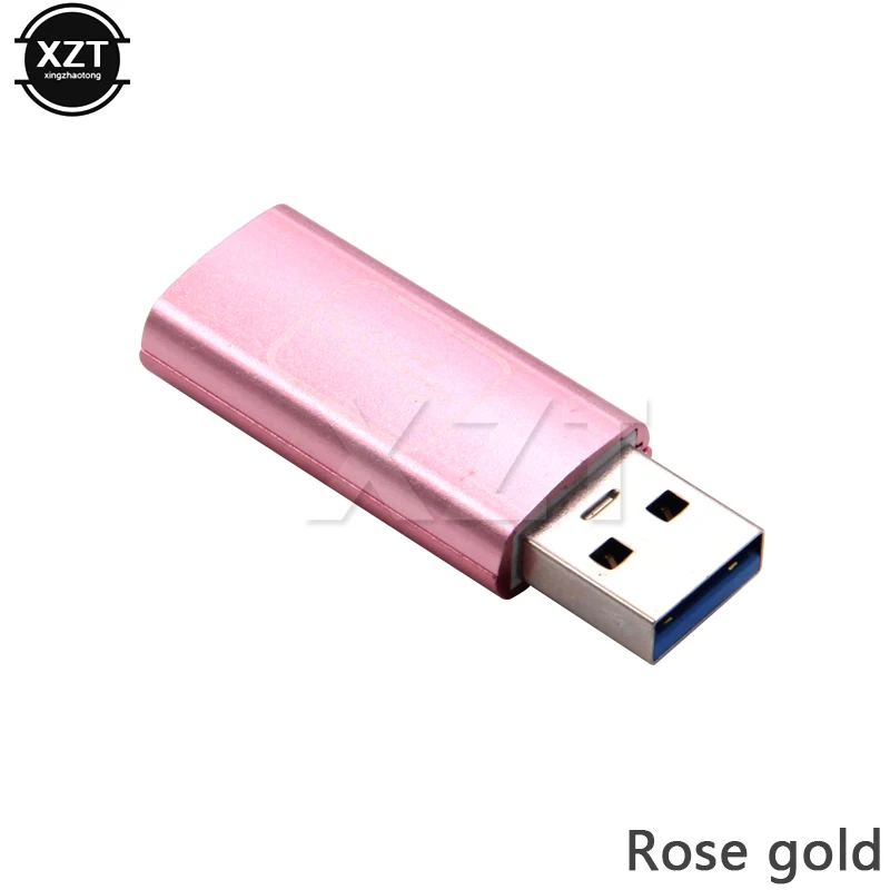 Металлический Чехол Переходник USB 3 0 типа A с разъемом Папа мама конвертер для