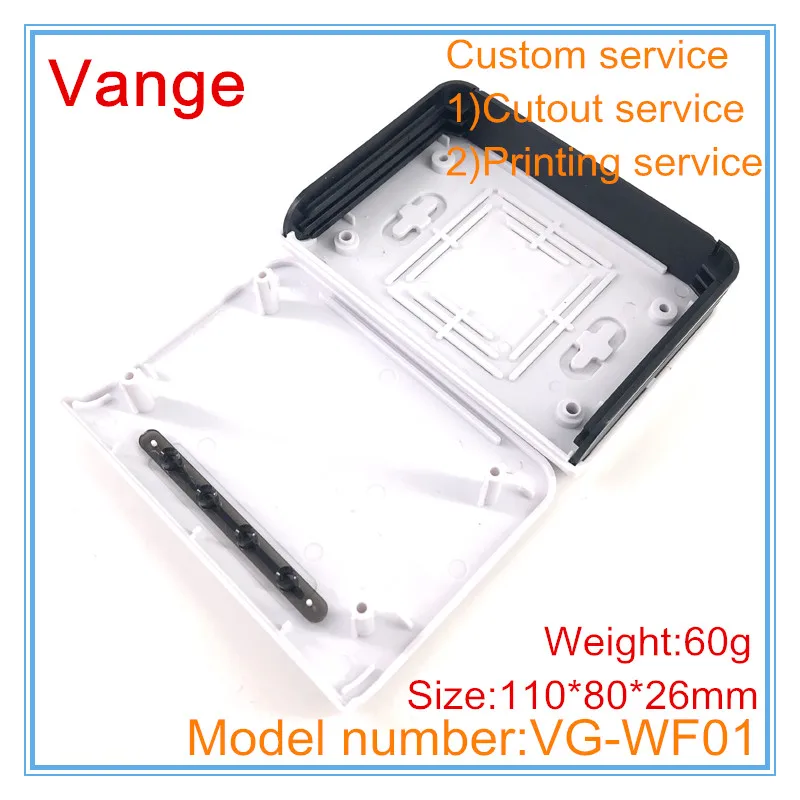 2pcs/lot wifi repeater project box 110*80*26mm ABS plastic case enclosure diy for signal amplifier equipment | Обустройство дома