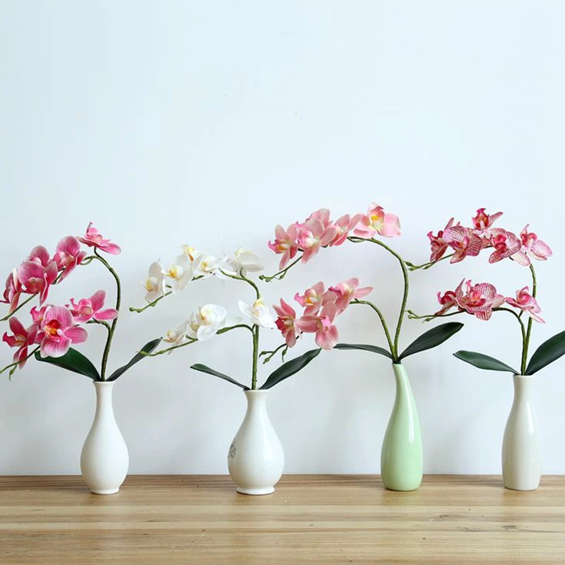 10 шт. настоящая на ощупь бабочка Орхидея искусственный цветок Letax искусственные