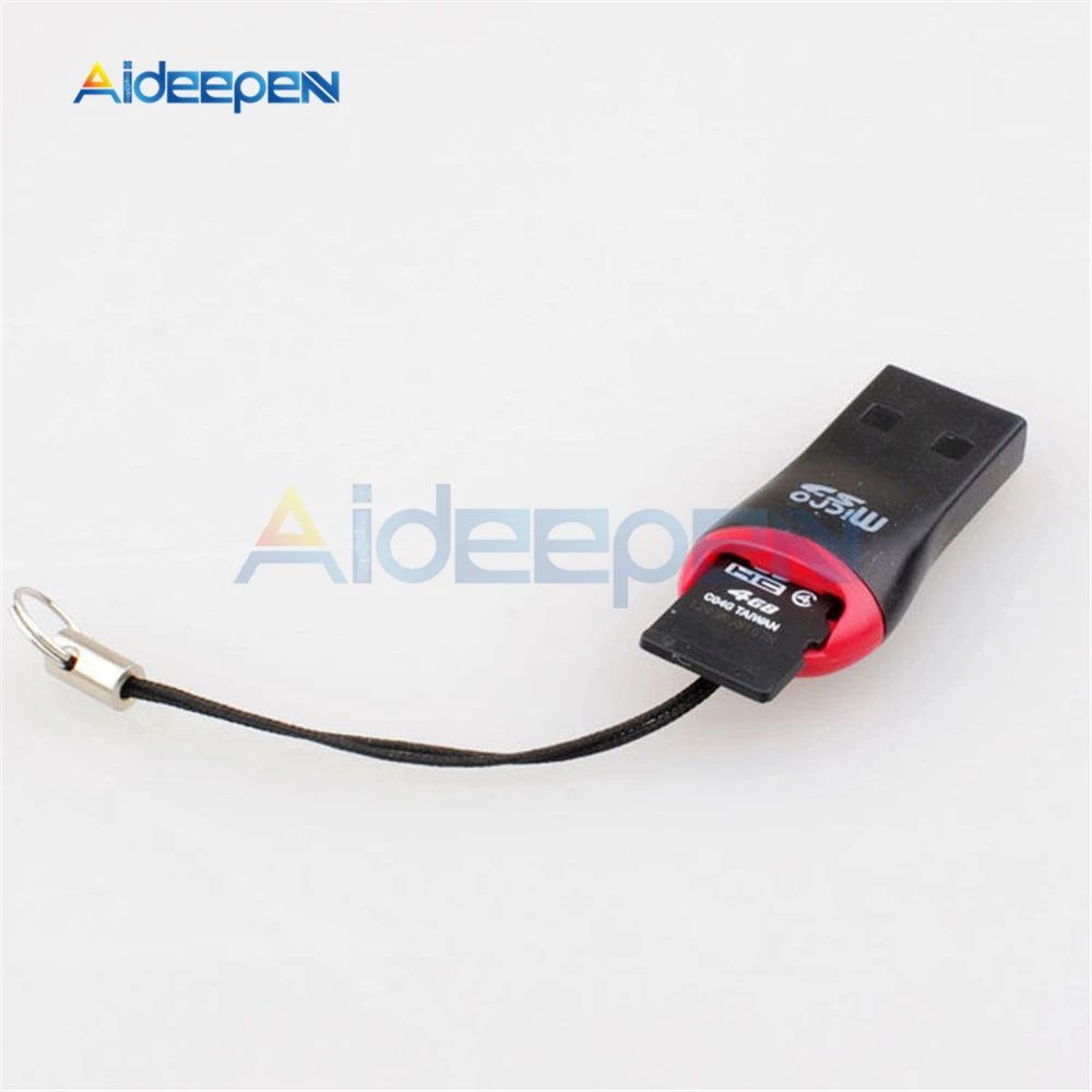 5 шт. кардридер USB 2 0 Micro SD SDHC TF устройство для чтения карт памяти мини адаптер
