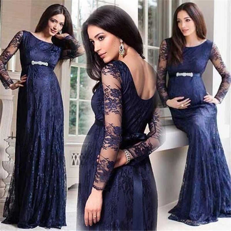 Русалка Сексуальный Плюс Размер Кружева Scoop Длинные Пром Бальные Платья Вечерние