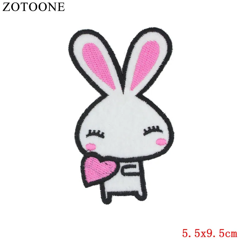 30 ZOTOONE единорог животные Parches вышивка утюг на патчи для одежды DIY продукты полосатая одежда НЛО Наклейки Аппликации E - Цвет: 30