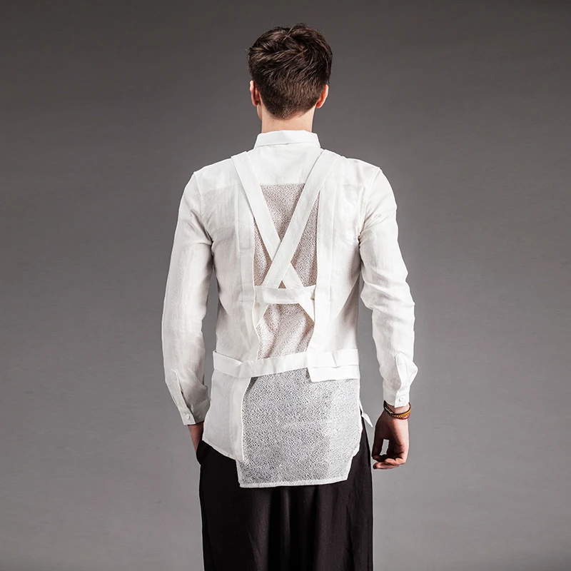 

Original independent designer menswear Ingredient long sleeve surface of men's shirt in summer. S-6XL!!