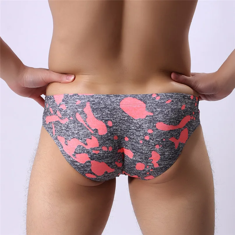 Для мужчин камуфляжные плавки сексуальный пляжный спортивные трусы Нижнее белье