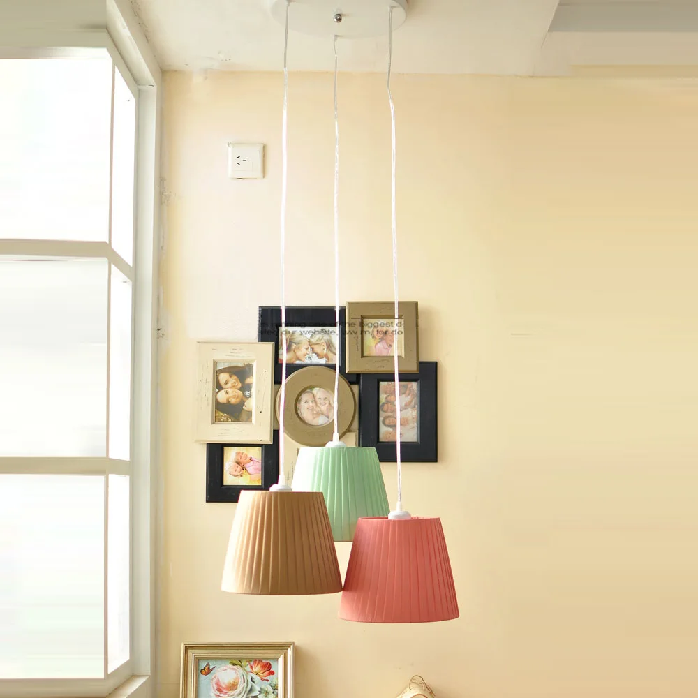 Современные минималистские декоративные подвесные светильники один привели