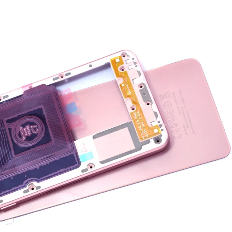 Задняя крышка из стекла для Samsung Galaxy A5 2016 запасной корпус задней панели батареи