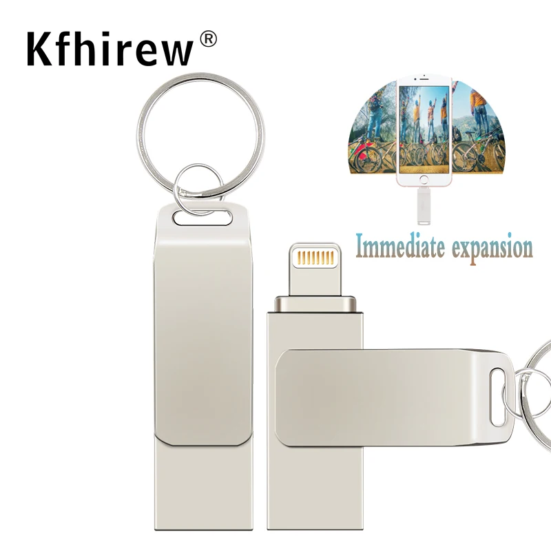 Usb-флеш-накопитель 2 в 1 128 ГБ 16 32 64 | Компьютеры и офис