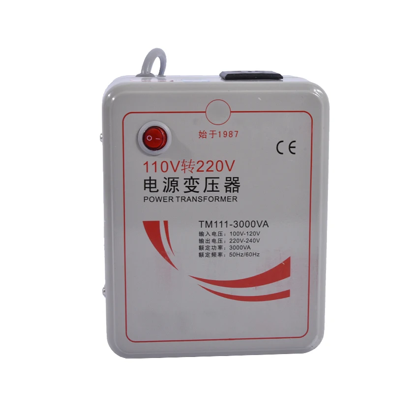 Трансформатор напряжения 3000 Вт 110 В в 220 (или В) 1 шт.|transformer 110v to 220v|voltage converter