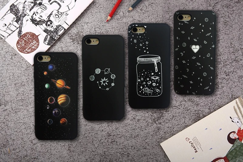 Крышка izyeky для Redmi Note 6 Pro Чехол 5 pro Вселенная Planet Moon Star чехол Xiaomi 26''|Бамперы| |